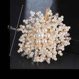 CANPEL HOT Pearl Hair Clip for Women Hairpin Hair Styling Accessories