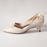 Rhinestone Flower Shoe Buckle Wedding Shoe Clips Bridal Accessories