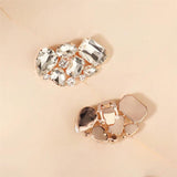 Efily Rhinestone Shoe Buckle Silver Wedding High Heels Shoe Clip Bridal Accessor