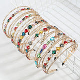 Crystal Tiara Crown Headband for Girls Bridal Prom Wedding Hair Accessory