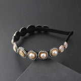 Baroque Rhinestone Headband Wedding Headwear Women Bridal Hair