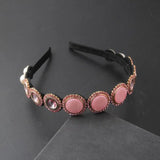 Baroque Rhinestone Headband Wedding Headwear Women Bridal Hair