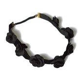 Gothic Garland Crown Flower Rose Hair Band Headband Elastic Hair Band