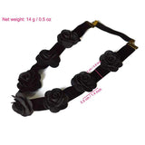 Gothic Garland Crown Flower Rose Hair Band Headband Elastic Hair Band