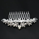 Pearl Hair Comb Rhinestone Hair Clips Crystal Jewelry Women Hair Accessories
