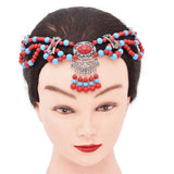 Ethnic Pendant Statement Hair Jewelry Bohemian Charms Headband