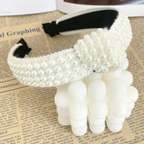 Wide Beads Knot Headbands for Women