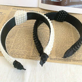 Wide Beads Knot Headbands for Women