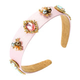 Colorful Rhinestone Hairband for Women Girls Headdress