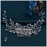Bride Wedding Hair Combs Pearl Hairpins Clips Headbands Headpiece