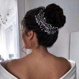 Bride Wedding Hair Combs Pearl Hairpins Clips Headbands Headpiece