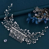 Bride Wedding Hair Combs Pearl Hairpins Clips Headbands Headpiece