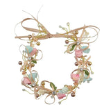 Japanese & Korean Bride Corolla Headband Wedding Flower Wreath
