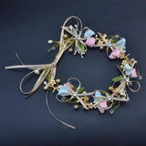 Japanese & Korean Bride Corolla Headband Wedding Flower Wreath