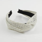Vintage Raffia Hairband Grass Weaving Headband Hair Accessories