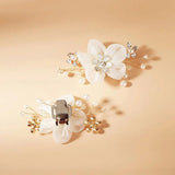 Pearl Bridal Crystal Wedding Shoe Buckle Party Prom Accessories
