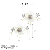 Pearl Bridal Crystal Wedding Shoe Buckle Party Prom Accessories