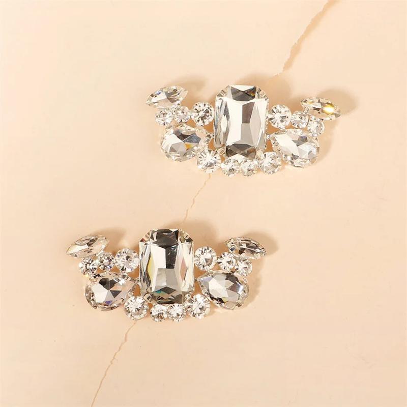 Efily Rhinestone Shoe Buckle Wedding High Heels Decoration