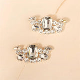 Efily Rhinestone Shoe Buckle Wedding High Heels Decoration