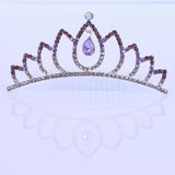 Crystal Combs Crown Rhinestone Hairpins Tiaras Bridal Wedding Hair Jewelry
