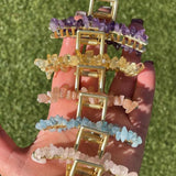 Turquoise Stone Large Claw Hair Clip for Women