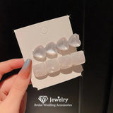 CC Girl's Hairpins Women Accessories Hairwear Jewelry Transparent Hair Clips