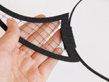 Gothic Halloween Devil Horn Mesh Headband Fancy Dress Party Hair Hoop