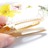 Hollow-out Hairpin Duckbill Clip Hair Accessories