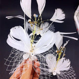 3pc Concave Modelling Wedding Hair Accessories Set