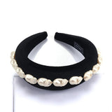 Natural Fresh Water Pearl Hairband Women ZA Headband Hair Jewelry