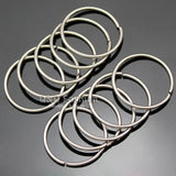 10 Hoop Circle Dreadlock Dreads Updo Hair Pin Dress Snap Barrette Clip