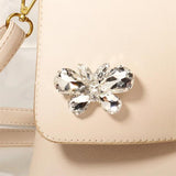 Rhinestone Butterfly Shoe Clips Crystal Bride Accessories