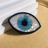 Big Acetate Evil Eye Hair Claw Clips Women Girls Headdress Tool Accessories
