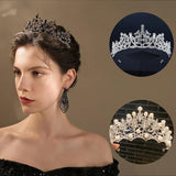 Rhinestone Crystal Wedding Tiara Bridal Hair Crown