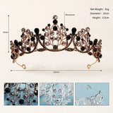 Rhinestone Crystal Wedding Tiara Bridal Hair Crown