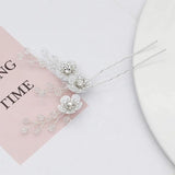 Austrian Crystal Hairpin Wedding Hair Jewelry Accessories Bridal Headpieces