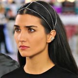 Rhinestone Headband Bridal Tiara Crystal Princess Wedding Hairband