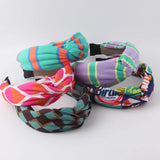 Fleece Fabric Hair Hoop Ladies Knotted Prom Leisure Gift Hair Accessories