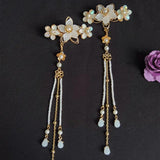 Long Tassel Retro Hair Clips Hairpin Hanfu Headdress Hair Clip