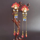 Long Tassel Retro Hair Clips Hairpin Hanfu Headdress Hair Clip