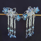 Long Tassel Retro Hair Clips Hairpin Hanfu Headdress Hair Clip