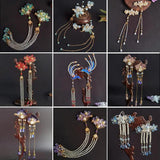 Long Tassel Retro Hair Clips Hairpin Hanfu Headdress Hair Clip