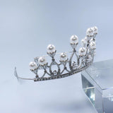 Crystal Crown Girl Bride Wedding Headdress Birthday Party Accessory