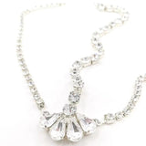 Crystal Water Drop Hair Chain Headband for Women