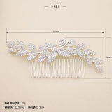 Rhinestones Hair Comb Bridal Jewelry Wedding Hair Combs Hair Accessories