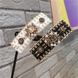 Korea Pearls Hair Clip Barrettes for Women Girls Flowers Hairpins