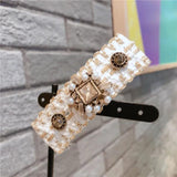Korea Pearls Hair Clip Barrettes for Women Girls Flowers Hairpins