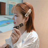 Korea Pearls Hair Clip Barrettes for Women Girls Flowers Hairpins