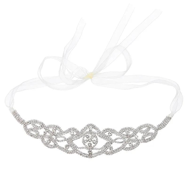Rhinestone Alloy Headbands Wedding Hair Jewelry Bridal Head Accessories