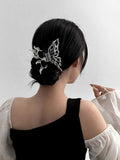 Butterfly Hairpin Hair Clip Flower Hollow Wings Metal Headwear